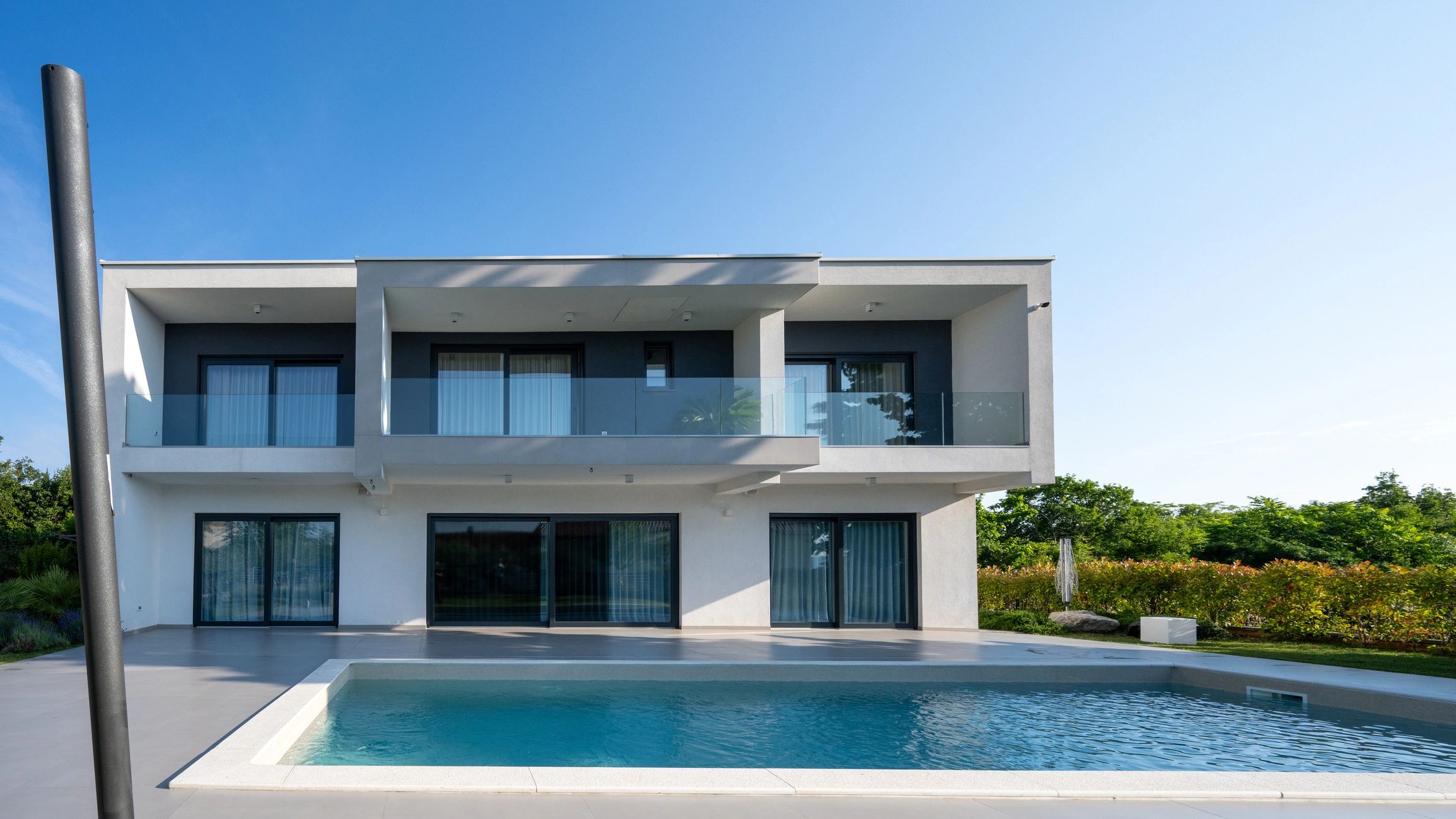Exterior view of the home